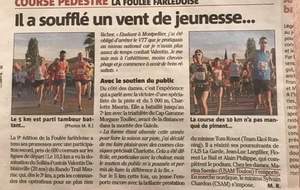 Marina SAENKO remporte La FARLEDOISE sur 5km