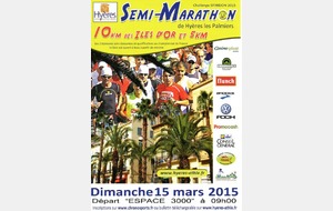 semi, 10 et 5km de Hyeres