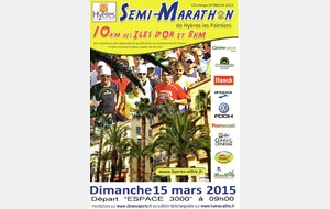 semi, 10 et 5km de Hyeres