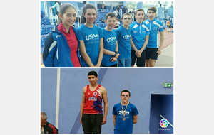 Championnat Régional en salle Minimes et lancers longs NICE