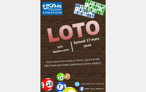 Loto de la section athlétisme