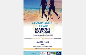 championnat du Var de marche nordique