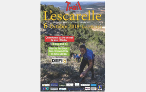 Trail de l'Escarelle 6 oct 2019 Championnat du VAR de trail