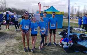 DEMI - FINALE du CHAMPIONNAT de France et INTER-COMITE MINIMES de CROSS  