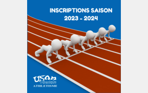 Inscriptions 2023 - 2024