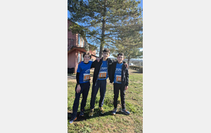 1/4 de finale de cross (Ollières)