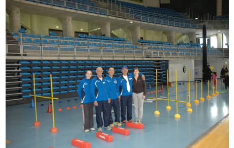 Animation &quot;Les Petits Sportifs&quot; Au Palais Des Sport